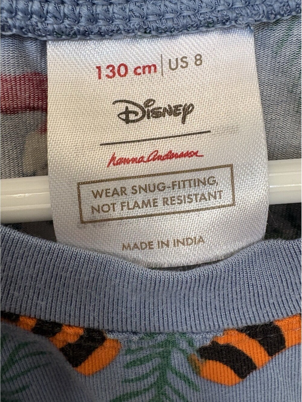 Disney x Hanna Andersson Cotton Knit Pajama Top & Bottom US 8 Long Sleeve - Picture 2 of 4